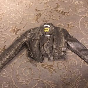 Charlotte Russe leather jacket.